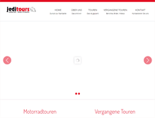Tablet Screenshot of jedi-tours.de